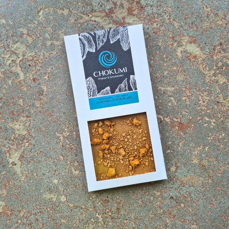 Tafelschokolade Karamell-Keks - Helle Karamell-Schokolade mit Karamellkeks