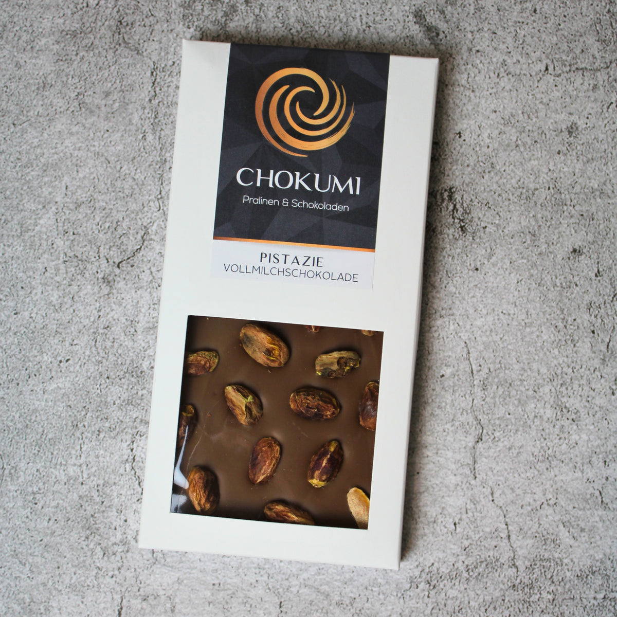 Chokumi Schokolade Pistazie